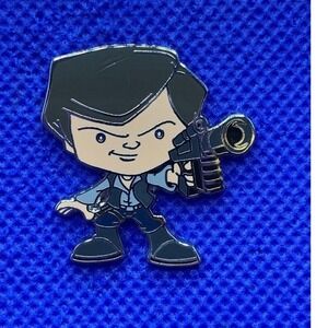 NWT 2015 Star Wars Han Solo Disney pin Cutie GUARANTEED AUTHENTIC